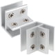 thumbnail image 1 of abrazaderas de vidrio de 90 grados para soporte de muebles, abrazadera para mesa de vidrio y armario., 1 of 5