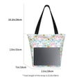 thumbnail image 3 of Balery Love You Rabbit Bolsa de Hombro con Diseño, Bolsa Grande y Duradera, Bolsa Versátil para Compras, 3 of 6