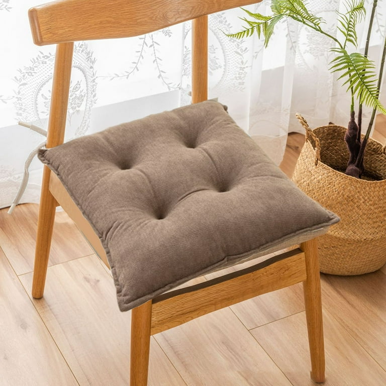 Matoen Memory Foam Chair Cushions Outdoor Indoor Chair Pads for Dining Chairs Seat Cushions for Kitchen Dining Room Office Patio Chairs 17x17 Walmart