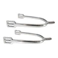 thumbnail image 1 of 2 espuelas para caballo, accesorios de equitación, suministros profesionales, equipo de decoración vaquera. Plata, 1 of 8