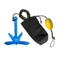 thumbnail image 2 of Kit de Ancla de 4 Soledad pesca de aluminio Ancla plegable 1,5 kg para kayaks, 2 of 6