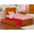 thumbnail image 3 of Metro Twin Extra Long Bed with Footboard and Twin Extra Long Trundle in Caramel, 3 of 7