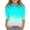Cyan4, variant on YOUYEDIAN 3/4 Sleeve Shirts for Teen Girls Size 9-10 Floral Print Top Crewneck T Shirt Cute Tees Pink 9-10 Years