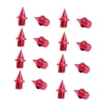 thumbnail image 1 of jinwen 16 Pieces Replacement Spikes for Track Shoes Steel for Cross Country Jogging Red, 1 of 9