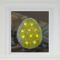 thumbnail image 4 of Northlight Lighted Easter Egg Silhouette Window Decoration - 12" - Green, 4 of 8
