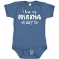 thumbnail image 3 of Inktastic I Love My Mama with Hearts Boys or Girls Baby Bodysuit, 3 of 5