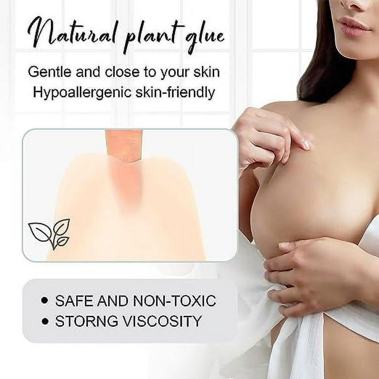 WIGI Premium Silicone Nipple Covers - Rabbit-Ear Shape, Reusable & Waterproof, Invisible Under Clothes