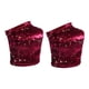thumbnail image 3 of 1 par de protectores de zapatos de pole dance, protector de tacón alto de terciopelo para tacones de 8 pulgadas Rojo XXL, 3 of 6