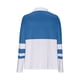 thumbnail image 5 of HongQid Women's Long Sleeve Shirts Color Block Zipper Lapel Tops Tunics Casual Fall Ladies Tees, 5 of 6