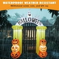 thumbnail image 2 of 8FT Halloween Inflatable Archway: Spooky Pumpkin Blow Up Decor with LED Lights - Outdoor Halloween Party Decorations for Yard Lawn Garden Porch, 2 of 6