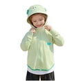 thumbnail image 2 of Abtuhar Children Fall Winter Hooded Casual Outerwear and Jackets Cool Thin Uv‑resistant Loose‑fit Coat for 4‑14 Years, 2 of 4