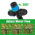 thumbnail image 3 of WinWay 1/4 in Drip Irrigation Emitters with Stake Adjustable 360 Deree with Lock Barbed,Fountain Type, 3 of 9
