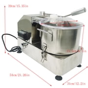 Vegetable Crusher Ginger Garlic Chopper Meat Stuffing Mixer 6L