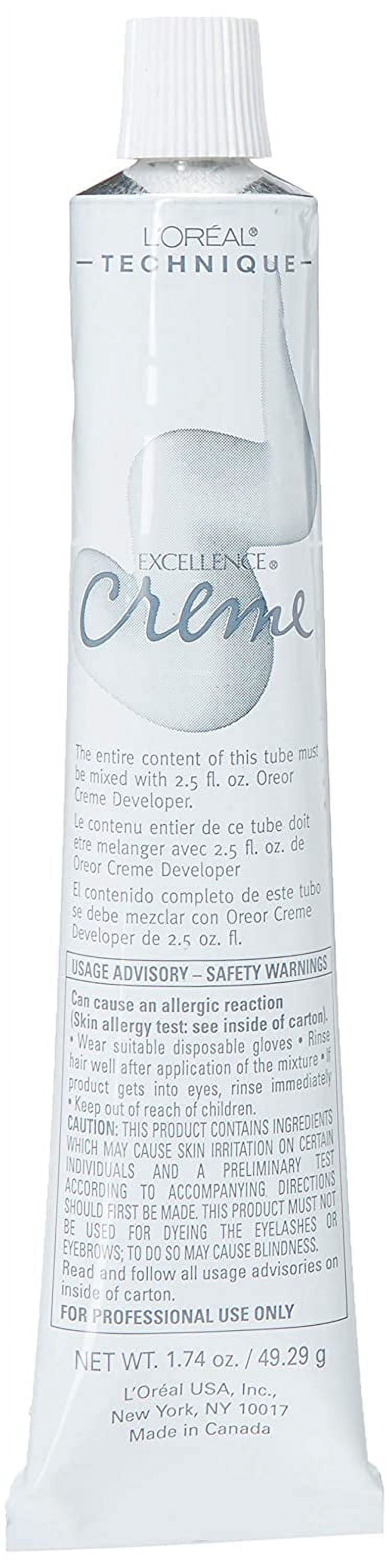 Loreal Excel Creme Resist#6X Light Brown 1.74Oz (3 Pack)