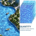 6 Sheets Fake Water Paper Decal Self-Adhesive Ripple Water Sticker ...