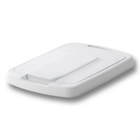 UPC: 0029274303853 | 35 Qt Waste Bin Lid White  Fits KV.QT35PBWH