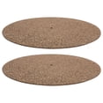 thumbnail image 1 of HINTRMENT 2 Pcs Tapis de Protection Rond Absorption des Chocs pour Disques Phonographiques, 1 of 8