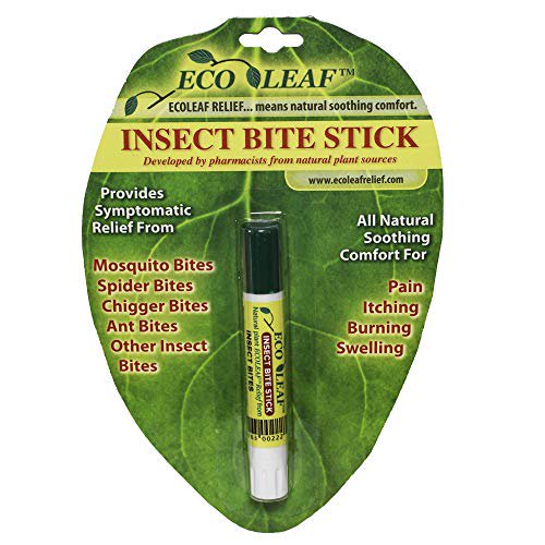 ECOLEAF Natural Insect Bite Stick Made in the USA with Organic Plant