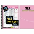 thumbnail image 6 of Nallwabiu Pink Bill Organizer Notebook - 48-Month (4-Year) Bill Payment Tracker, 8.3"x11.2" Large Format Budget Book for Long-Term Financial Planning & Tracking, 6 of 7