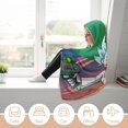 thumbnail image 6 of Rick And Morty Wearable Blanket Cloak Arctic Velvet Hooded Blanket Soft Fuzzy Hoodie Blanket Cape for Adults Kids 60"x80", 6 of 8