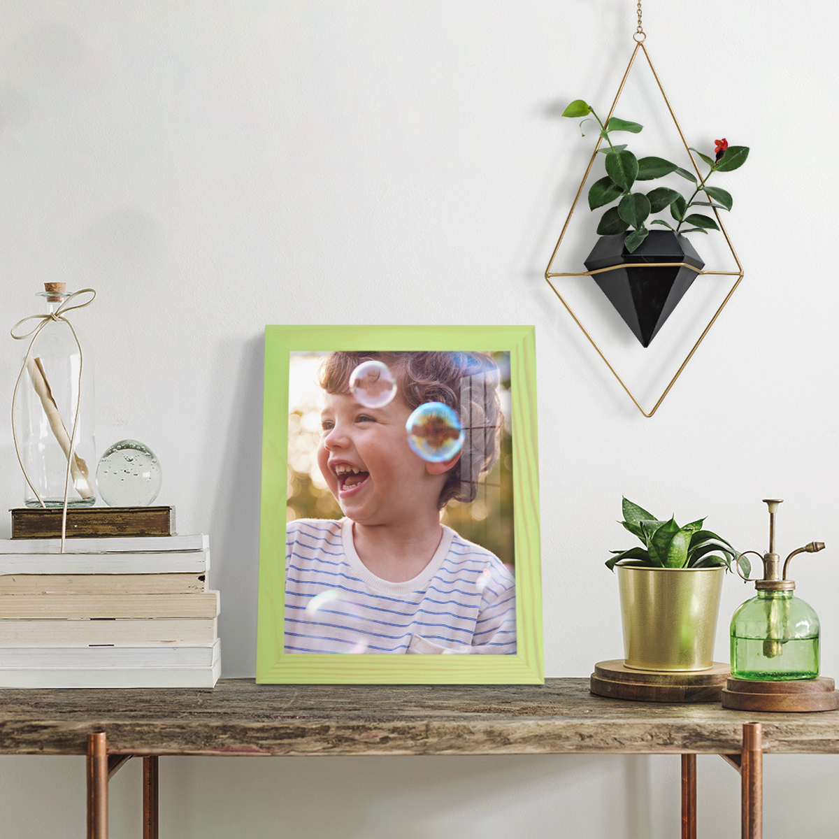 8x10 Wood Grain Picture Frame - Mint