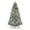 Snowy Green | 7FT, variant on 6FT Pre-Lit Artificial Christmas Tree with 250 LEDs, 8 Lighting Modes, Sturdy Iron Stand, for Indoor Home Living Room, Black