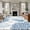 white, variant on 6'x9' Area Rugs, Navy Blue Coastal Indoor Outdoor Area Rug for Living Room Bedroom, Coral Jellyfish Nautical Washable Bathroom Rugs Kitchen Floor Carpet Mats Home Decor Aesthetic
