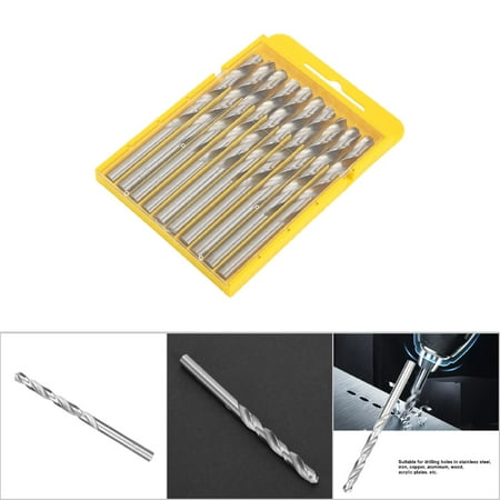 

EBTOOLS HSS Drill Bit Twisted Drill Twisted Drill Bits Stainless Steel For Ordinary Drill Aluminum Electric Drill