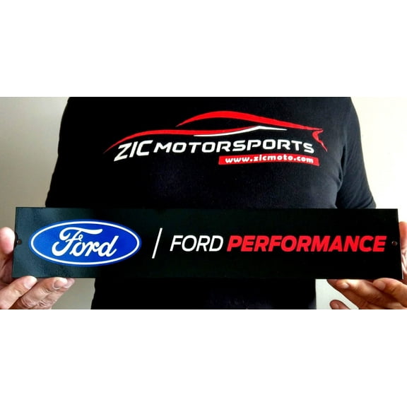 Ford Performance steel wall art sign