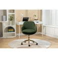 thumbnail image 3 of Mesh Fabric Home Office 360°Swivel Chair Adjustable Height With Gold Metal Base for Bedroom Office, 3 of 8