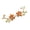 Apricot orange beige, variant on Elegant Satined Chinese Knot Buttons Buckles for Cheongsam Capes Cardigans for Stage Costume Garment Decoration