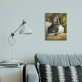 thumbnail image 2 of Stupell Industries Boston Terrier Resting Dog Pet Portrait Black Brown Canvas Wall Art, 24 x 30, Design by George Dyachenko, 2 of 5