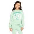 thumbnail image 5 of Snoopy Toddler & Big Girls Active Graphic Sweatshirt with Long Sleeves, Sizes 12M-12, 5 of 7