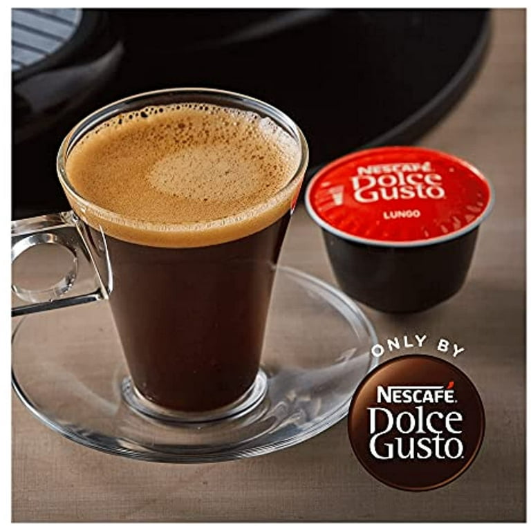 Nescafe Dolce Gusto, Caffe Lungo, 16 Count (Pack of 3)