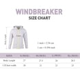 thumbnail image 2 of Beautiful Giant Polyester Women Lightweight Windbreaker Outdoor Hiking Long Sleeve Hooded Jacket, 2 of 5