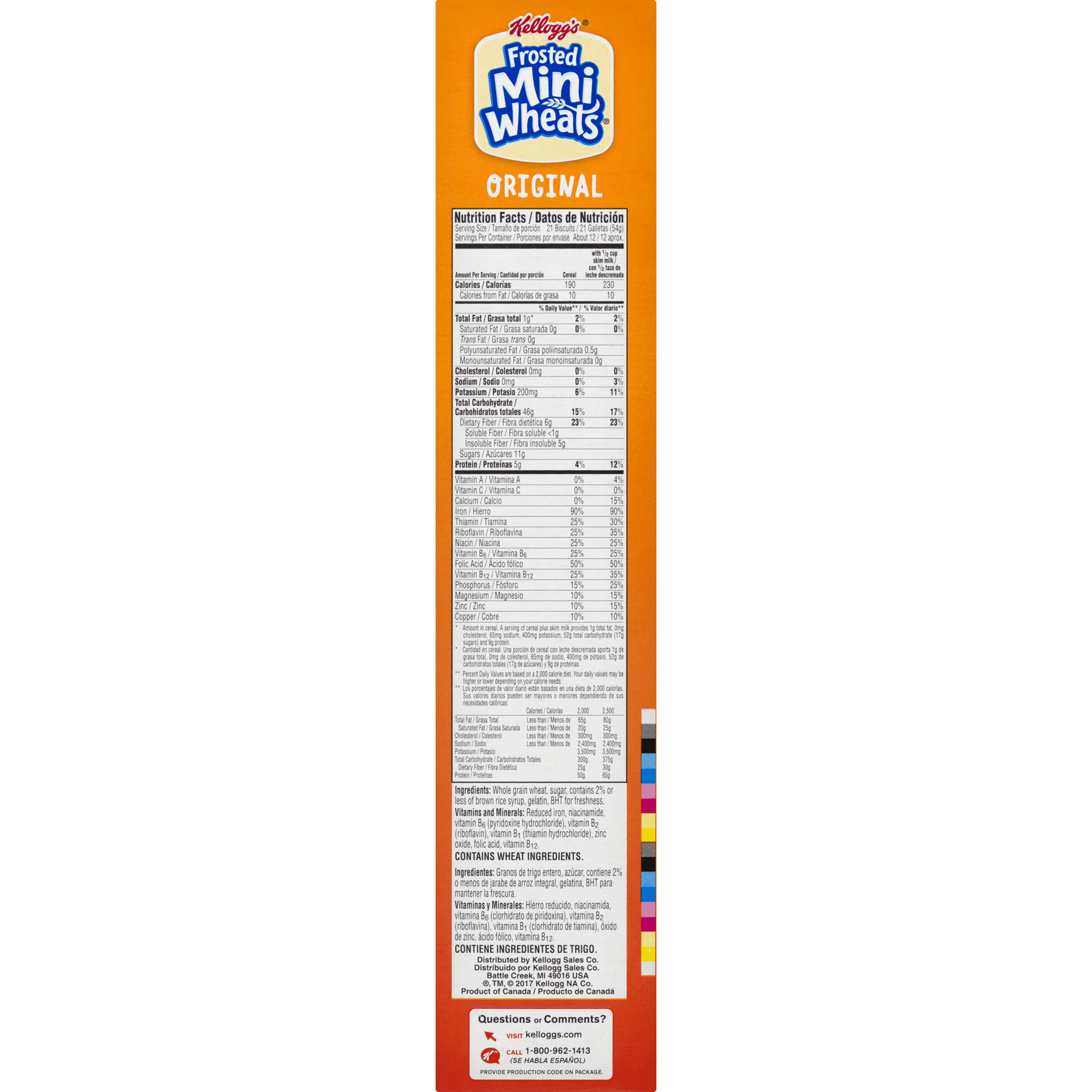 Kellogg S Mini Wheats Nutrition Information Bios Pics