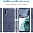 thumbnail image 2 of Case for Motorola Moto G62 5G, Heavy Duty Shockproof Military Grade Drop Tested Field Phone Case Bumper Rugged Cover for Motorola Moto G62 5G HD Blue, 2 of 7