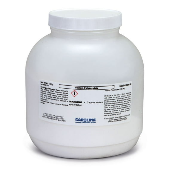 Sodium Polyacrylate, Laboratory Grade, 500 G