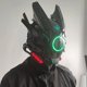 thumbnail image 1 of Máscara Led Punk, Correa Ajustable, Material Artesanal Único, Ajustable Comodo, Visión Nítida, Accesorio de Cosplay de Edición Limitada, Ideal Festivales, Unisex, Incluye 1 Máscara., 1 of 2