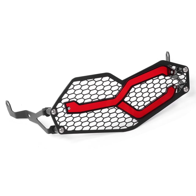 Pantalla de lámpara de motocicleta, protector de parrilla de faro de motocicleta, cubierta de faro, cubierta de protección de faro, la mejor de su clase