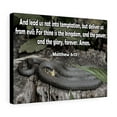 thumbnail image 4 of Scripture Walls For Thine is The Kingdom Matthew 6:13 Bible Verse Canvas Christian Wall Art Ready to Hang Unframed, 4 of 9