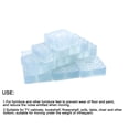 thumbnail image 7 of 5pcs Square Rubber Feet Non Slip Pad Anti-scratch for Desk Table 30x30mm, 7 of 7