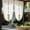 AM, variant on QuanTara Double Layer Floral Draw Back Curtain – Sheer Lace & Blackout Tier – Rod Pocket Window Treatment for Bedroom, Living Room & Kitchen