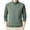 Army Green, variant on Men's Fake Two Pieces Shirts Fall Casual Solid Color Striped Lapel Button Pullover T-Shirts Fashion Base Tops