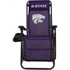 Comfy Feet KSUZGC Kansas State Synthetic Fabric Zero Gravity Chair
