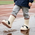 thumbnail image 5 of Otqutp Cute Cartoon Dog Kids Rain Boots Toddler Waterproof Rubber Mid Calf Rain Shoes Non Slip Thick Sole Water Shoes for Boys Girls, 5 of 6