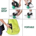 thumbnail image 3 of Adjustable Weightlifting Dumbbell Straps, Ankle Straps for Weightlifting, Leg Exercise Fitness Foot Accessories, 3 of 4