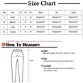 thumbnail image 3 of Kmdttou Cargo Plus Size Pants Women Baggy wide leg Flap High Waisted Work Pants Multi-Pockets Versatile Straight Leg Pants Trousers, 3 of 3
