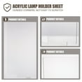 thumbnail image 5 of HORIALENCE 4Pcs Diy Design Light Board Panel With Toughness 16.00X13.00X0.20In, 5 of 5