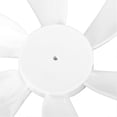 thumbnail image 2 of 2pcs 6 Inch RV Vent Fan Blade High Efficiency RV Bathroom Roof Vent Fan Blade for Heng's White f74, 2 of 5